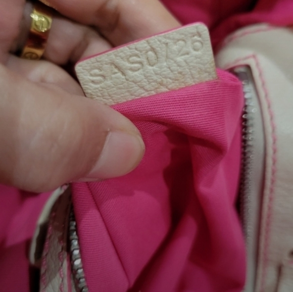 Celine Pink & Yellow Canvas Shoulder Tote Bag Authentic - Picture 14 of 16